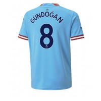 Manchester City Ilkay Gundogan #8 Fotballklær Hjemmedrakt 2022-23 Kortermet